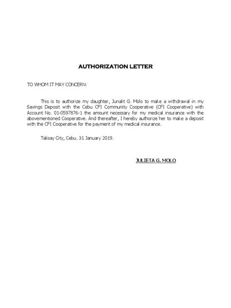 authorization letter to claim xray result|authorization letter sample to claim medical result .